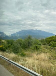 landscape photo of a hill in the distance