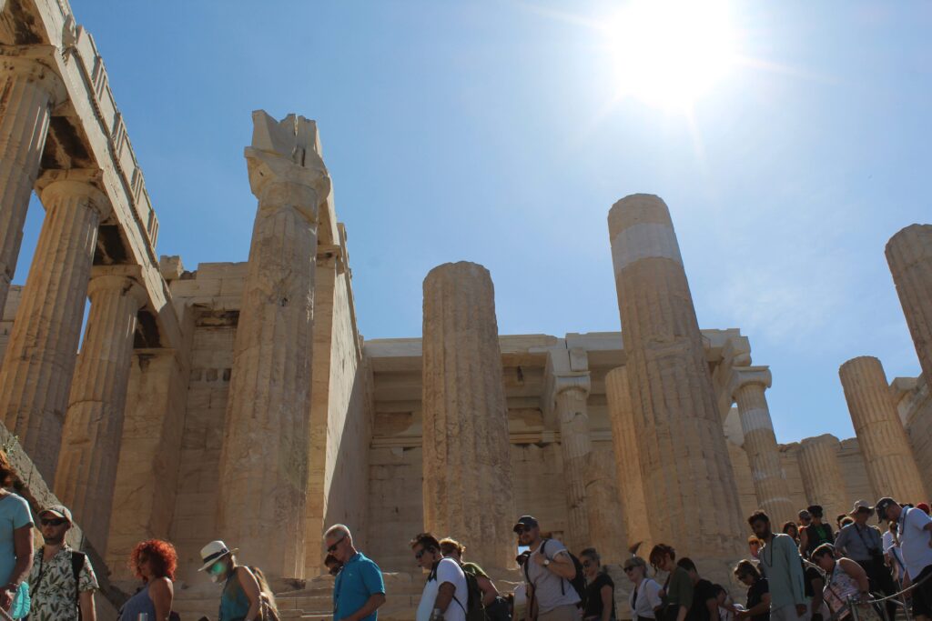 Acropolis columns